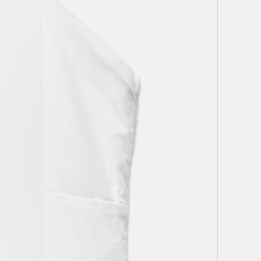Zara White Spaghetti-Strap Maxi Dress - Picture 8 of 14